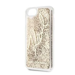 - iPhone 7 / 8 / SE2020 Signature Glitter Cover Gold zelts