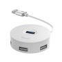 Baseus Baseus - Adapter HUB USB 3.0 To 4xUSB White