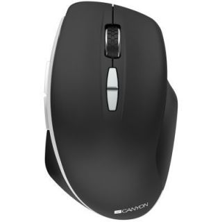 CANYON 2.4 GHz Wireless mouse with 7 buttons DPI 800 / 1200 Black melns