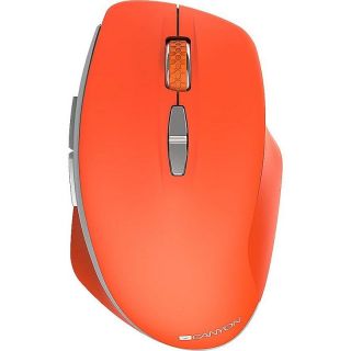 CANYON 2.4 GHz Wireless mouse with 7 buttons DPI 800 / 1200 Red sarkans