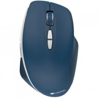 CANYON 2.4 GHz Wireless mouse with 7 buttons DPI 800 / 1200 Blue zils