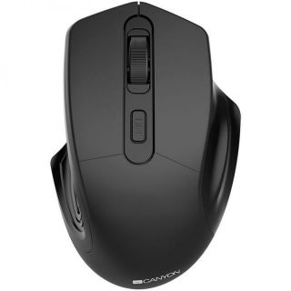 CANYON 2.4 GHz Wireless mouse with 4 buttons DPI 800 / 1200 Black melns