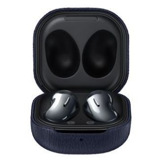 Samsung Buds Live / Buds Pro Leather Cover Navy