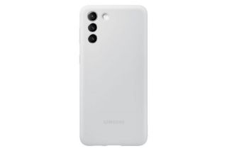 Samsung Galaxy S21 Silicone Cover Light Gray pelēks