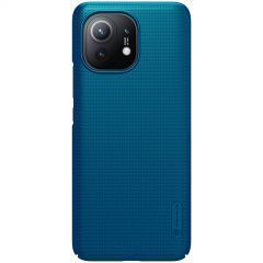 - Nillkin Xiaomi Mi 11 Super Frosted Cover Peacock Blue zils