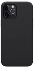 - USAMS Apple iPhone 12 Magnetic Liquid Silicone Case Black melns