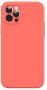 - USAMS Apple iPhone 12 Magnetic Liquid Silicone Case Orange