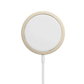 GUESS Magnetic Vintage Wireless Charger 15W Gold zelts