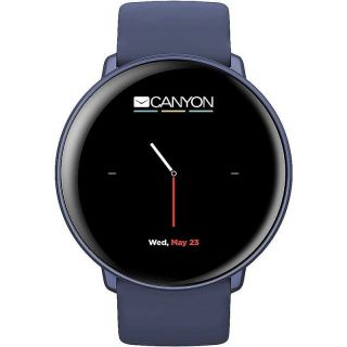 CANYON Smartwatch Marzipan With Extra Leather Strap SW-75 Blue