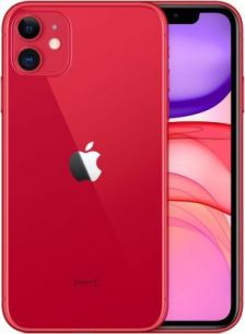 Apple iPhone 11 64GB Red sarkans