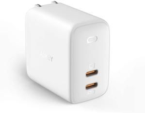 - Aukey Swift 20W 2-Port PD Wall Charger White balts