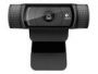 Logitech LOGI C920 HD Pro Webcam USB Black melns