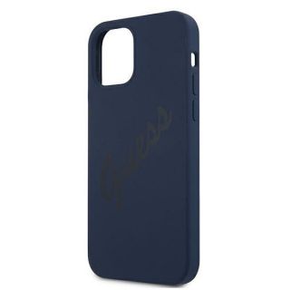 GUESS Guess Apple iPhone 12 Mini 5.4'' Vintage Cover Blue