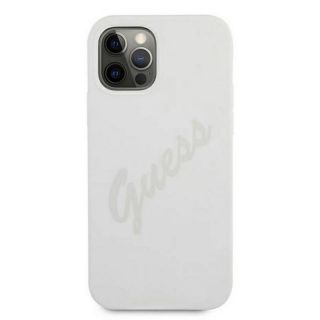 GUESS iPhone 12 / 12 Pro 6.1 Vintage Case Cream