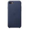Aksesuāri Mob. & Vied. telefoniem Apple iPhone 7 / 8 / SE2020 / SE2022 Leather Case Midnight Blue zils 