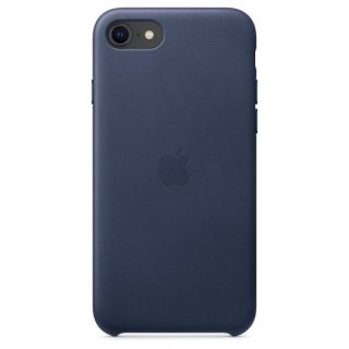 Apple iPhone 7 / 8 / SE2020 / SE2022 Leather Case Midnight Blue zils