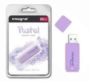 INTEGRAL PASTEL INFD64GBPASLH Purple purpurs