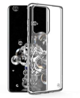 - Cover Basic Silicone for Samsung S20 Ultra transparent