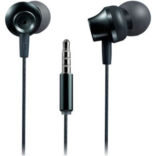 CANYON SEP-3 Stereo earphones with microphone metallic shel Dark Gray metālisks pelēks