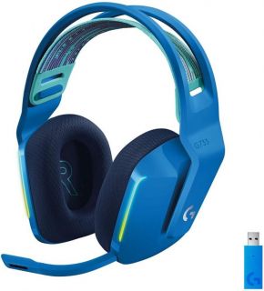 Logitech&nbsp;HEADSET GAMING G733 WRL / BLUE 981-000943