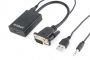 GEMBIRD I / O ADAPTER VGA TO HDMI / A-VGA-HDMI-01