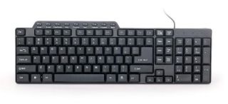 GEMBIRD&nbsp;KEYBOARD MULTIMEDIA USB ENG / BLACK KB-UM-104