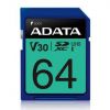 Аксессуары компютера/планшеты Adata MEMORY SDXC 64GB V30 / ASDX64GUI3V30S-R Блок питания для ноутбука