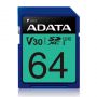 Adata MEMORY SDXC 64GB V30 / ASDX64GUI3V30S-R