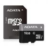 Aksesuāri datoru/planšetes Adata MEMORY MICRO SDHC 16GB CLASS10 / W / AD AUSDH16GUICL10-RA1 Akumulatori portatīvajiem datoriem