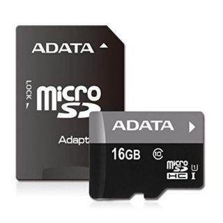 Adata MEMORY MICRO SDHC 16GB CLASS10 / W / AD AUSDH16GUICL10-RA1