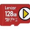 Aksesuāri datoru/planšetes Lexar MEMORY MICRO SDXC 128GB UHS-I / PLAY LMSPLAY128G-BNNNG Somas portatīvajiem datoriem