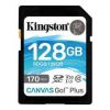 Aksesuāri datoru/planšetes Kingston MEMORY SDXC 128GB UHS-I / SDG3 / 128GB 