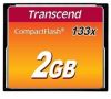 Aksesuāri datoru/planšetes Transcend MEMORY COMPACT FLASH 2GB / MLC TS2GCF133 
