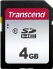 Aksesuāri datoru/planšetes Transcend MEMORY SDHC 4GB C10 / TS4GSDC300S Barošanas bloks notebook