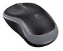 Logitech MOUSE USB OPTICAL WRL M185 / SWIFT GREY 910-002235