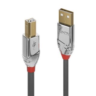 - LINDY 
 
 CABLE USB2 A-B 3M / CROMO 36643