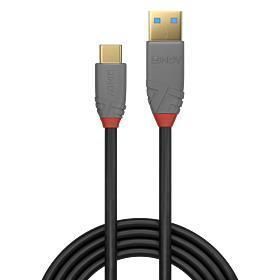 - LINDY 
 
 CABLE USB3.2 A-C 0.5M / ANTHRA 36910