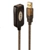 Беспроводные устройства и гаджеты - LINDY 
 
 CABLE USB2 EXTENSION 20M / 42631 