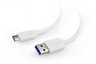 GEMBIRD&nbsp;CABLE USB-C TO USB3 0.5M WHITE / CCP-USB3-AMCM-W-0.5M