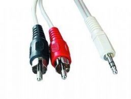 GEMBIRD CABLE AUDIO 3.5MM TO 2RCA 2.5M / CCA-458-2.5M