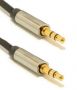 GEMBIRD CABLE AUDIO 3.5MM 0.75M / CCAP-444-0.75M