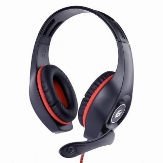 GEMBIRD&nbsp;HEADSET GAMING / RED / BLACK GHS-05-R