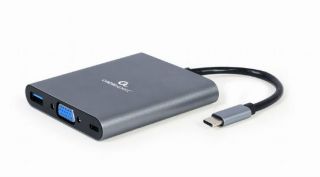 GEMBIRD&nbsp;I / O ADAPTER USB-C TO HDMI / USB3 / 6IN1 A-CM-COMBO6-01
