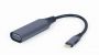 GEMBIRD I / O ADAPTER USB-C TO VGA / GREY A-USB3C-VGA-01