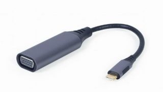 GEMBIRD&nbsp;I / O ADAPTER USB-C TO VGA / GREY A-USB3C-VGA-01