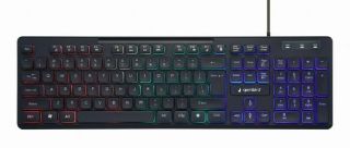 GEMBIRD&nbsp;KEYBOARD MULTIMEDIA USB ENG / BLACK KB-UML-02