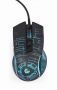 GEMBIRD MOUSE USB OPTICAL GAMING / BLACK MUSG-RGB-01