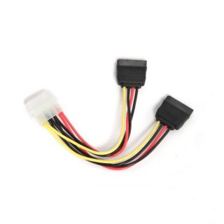 GEMBIRD&nbsp;CABLE POWER SATA X2 30CM / CC-SATA-PSY-0.3M