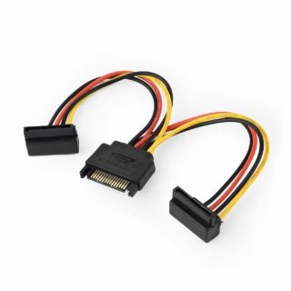 GEMBIRD&nbsp;CABLE POWER SPLITTER SATA / 0.15M CC-SATAM2F-02