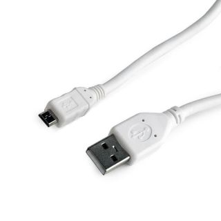GEMBIRD CABLE USB2 A PLUG / MICRO B 0.5M / CCP-MUSB2-AMBM-W-0.5M